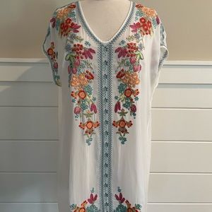 Johnny Was Embroidered Dress